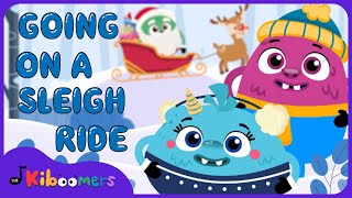 Were Going on a Sleigh Ride Hunt Song  The Kiboomers Christmas Songs for Kids [upl. by Del203]