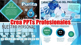 Cómo Crear Diapositivas Ejecutivas Profesionales con Objetos en PowerPoint [upl. by Cumings]