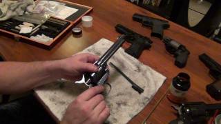 Colt Single Action Army Takedown and Cleaning [upl. by Neelyt]