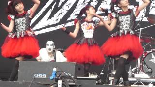 BABYMETAL  メギツネ  MEGITSUNE Live Sonisphere Festival Knebworth 05072014 [upl. by Ahtreb]