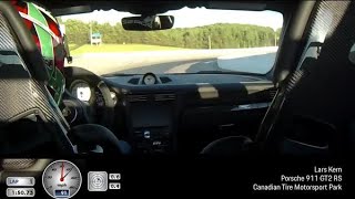 Porsche 911 GT2 RS Record Lap at Canadian Tire Motorsport Park [upl. by Zapot]