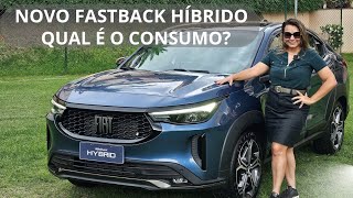 Consumo real do novo Fiat Fastback híbrido 2025 e como funciona a nova tecnologia [upl. by Ronnica833]