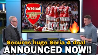 EXCLUSIVE✅️💥Arsenal rightback secures massive Serie A deal🚨with medical scheduled🛑 [upl. by Hannahs]