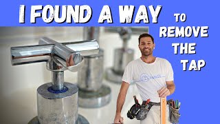 how to remove a tap with no screw with Inspire DIY Kent Thomas [upl. by Anisor]