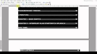 Jak zrobić spis treści w Microsoft Word [upl. by Nortad639]