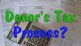 Paano magprocess ng Donors Tax sa BIR [upl. by Aitnyc25]