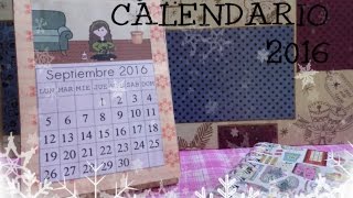 Calendario 2016 para imprimir [upl. by Dyson]