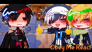 obey me react to themselves and mc°•✿ [upl. by Chelton]