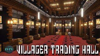 HOW TO BUILD a UNDERGROUND TRADING HALL in Minecraft  StepbyStep Guide [upl. by Crichton11]