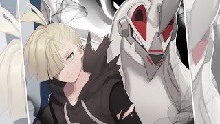 Drawing Gladion from Pokemon Sun and Moon Speedpaint [upl. by Adnauqaj]