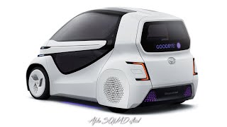 2020 TOYOTA Concepti RIDE  SelfDriving Car for Disabled People Toyota BEV [upl. by Oikim]