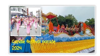 Ubon ratchathani Candle Festival 2024 [upl. by Shepherd684]