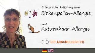 Praxiskurs quotAllergien auflösenquot  Erfahrungsbericht Birkenpollen und KatzenAllergie 5BN GNM GHK [upl. by Moht]