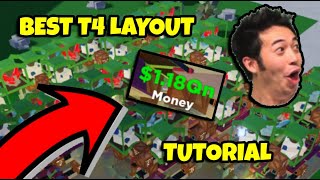 BEST TIER 4 LAYOUT TUTORIAL IN FACTORY SIMULATOR [upl. by Philipps]