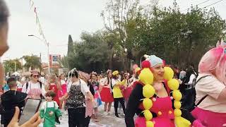 Limassol Carnival GrandParade 2024 Cyprus 🏫🌴🎊 ГрандПарад в Лимассоле Кипр 2024 [upl. by Susan]