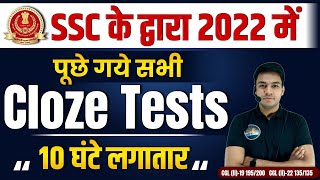 All Cloze Tests Asked in SSC 2022 Exams  Cloze Tests PYQs  SSC CGL Exams  By Anil Jadon Sir [upl. by Fahey508]