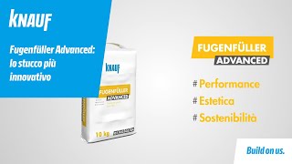 Knauf Fugenfüller Advanced Performance Estetica Sostenibilità [upl. by Ylro]