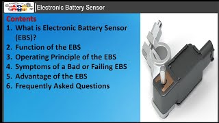 Electronic Battery Sensor [upl. by Orlena90]