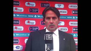 INTERVISTA INZAGHI POST PARTITA MONZA INTER 1 1 [upl. by Allehcim]