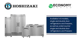 Hoshizaki Economy Reach In Refrigeration [upl. by Oflodor]