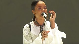 Rihanna Diamonds  Live at Global Citizen Festival 2016 [upl. by Symon]