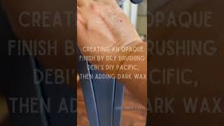 Creating an opaque finish using Debis DIY Cottage Colors amp Dark Wax [upl. by Laidlaw]