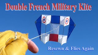 Double French Military Kite Flies Again [upl. by Akedijn]