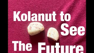 How to use Kolanut to see the future theseer future kolanut divination [upl. by Raphaela71]