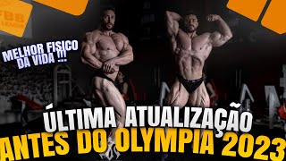 ZANCANELLI FEZ SUA ÚLTIMA ATUALIZAÇÃO DE SHAPE ANTES DO MR OLYMPIA 2023 [upl. by Aiciled967]