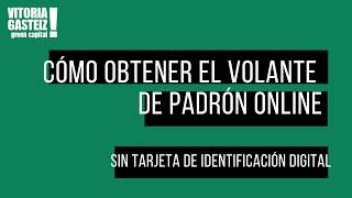 Cómo obtener el volante de padrón online [upl. by Safoelc303]