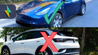 ID4 Owner Drives Model Y  I Made a Mistake [upl. by Annaert]