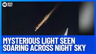 Mysterious Meteor Shower Over Melbournes Night Sky Had Origins In Russia  10 News First [upl. by Dorena]