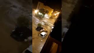 Incredibile Alluvione a Palagonia Catania 19 10 2018 [upl. by Ayhdiv913]