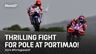 The exciting last 5 minutes of MotoGP™ Q2 💨  2024 PortugueseGP [upl. by Steddman]