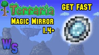 Terraria how to get Magic Mirror on 1449 SEED [upl. by Puklich]