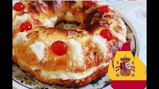 Couronne du roi roscon de Reyes  بريوش اسباني [upl. by Valentino]