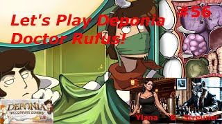 56K12 Doctor Rufus 🐾🐺Lets Play Deponia The Complete Journey deutsch mit Ylana amp Streuner [upl. by Rojas328]