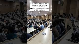 IIT Bombay Dream Come True 📍iitbombay iit jee iitjee campus motivation iitmotivation shorts [upl. by Ilohcin]