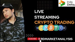 LIVE CRYPTO  lIVE TRADING  BITCOIN  ETHERUM [upl. by Ayortal]