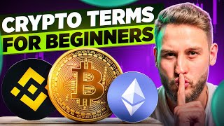 10 Crypto Terms In 5 Minutes  for beginners [upl. by Anaek433]