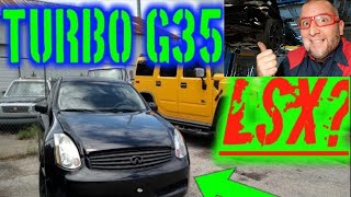 ls swap g35 twin turbo swap or true ls1 swap with 4l60e transmission or t56  help decide [upl. by Azarcon]