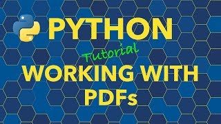 Python Merge PDFs Extract Text from PDFs using PyPDF2 [upl. by Tolman]