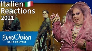 Måneskin  quotZitti e buoniquot  Italien  Reactions  Eurovision Song Contest  NDR [upl. by Elocon]