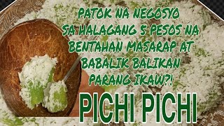 HOW TO MAKE PICHI PICHI  EASY PICHI PICHI RECIPE  FILIPINO DESSERT FROM CASSAVA [upl. by Aicnilav]