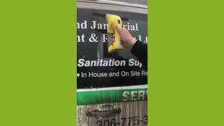 Karcher Window Vac Demo [upl. by Maddi13]