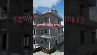 3545 House Plan Idea 3 मंजिल का सुन्दर डिजाइन map नक्शा [upl. by Ainevuol]