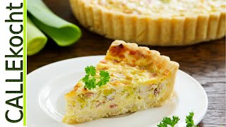 Quiche Lorraine Lecker Gemüseauflauf So gelingt sie perfekt Rezept [upl. by Blen]