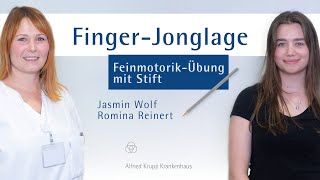 Ergotherapie für Zuhause FingerJonglage stärkt Feinmotorik [upl. by Veta622]