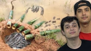 12 ARMADILHAS MAIS PODEROSAS PARA ANIMAIS SELVAGENS [upl. by Emearg800]