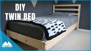 DIY Twin Bed [upl. by Latsyek]